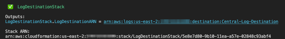 Centralize Logs CLI Output