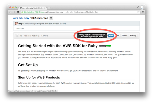 Contributing documentation part 1