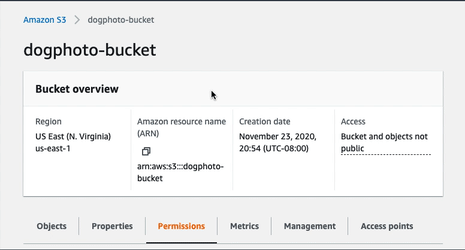Setting S3 bucket's CORS settings