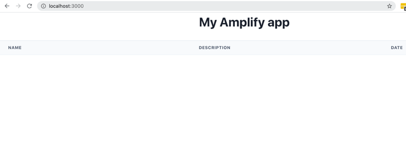 Seed data sample app screenshot