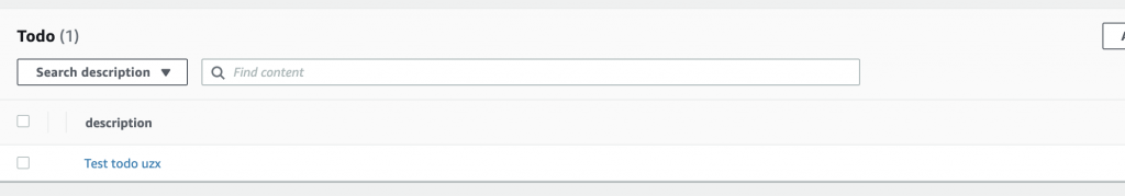 Screenshot of Admin UI's data manager