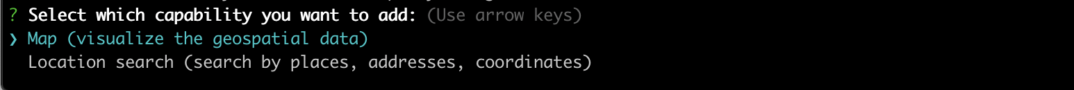 Adding Map resource to your project