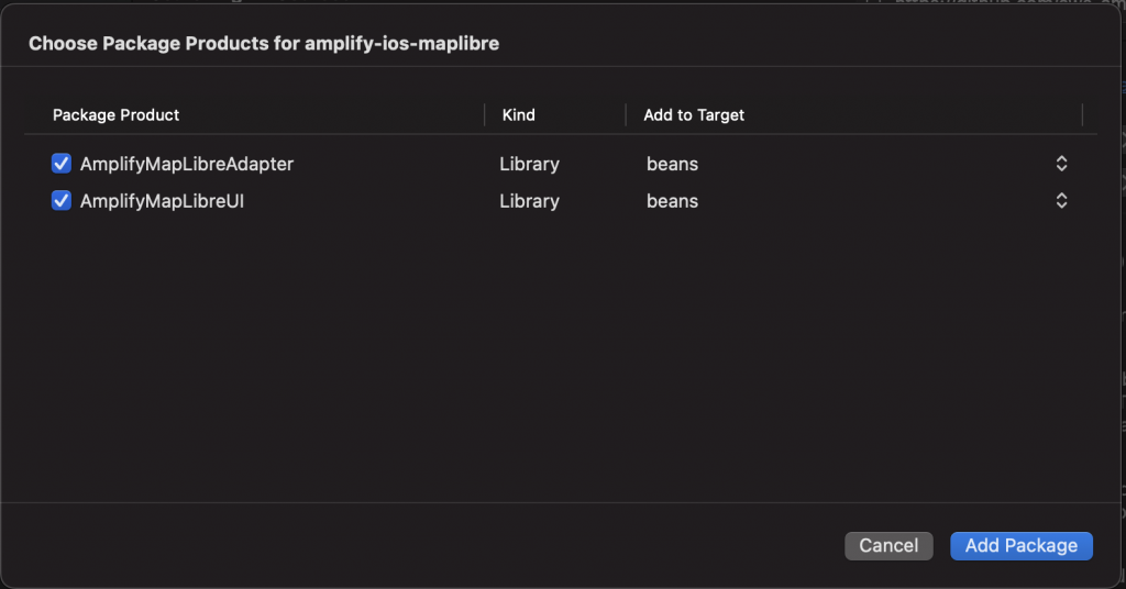 Add AmplifyMapLibreAdapter and AmplifyMapLibreUI packages