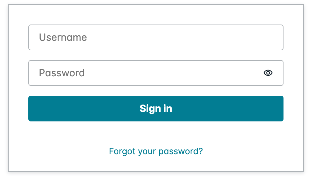 Amplify Authenticator with no sign up