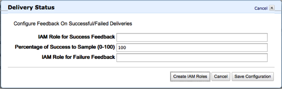 Description: Creating IAM Roles