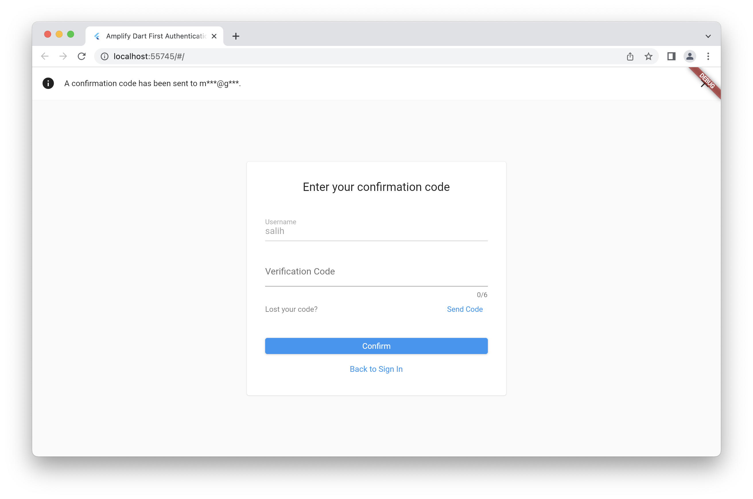 Chrome Authenticator verification