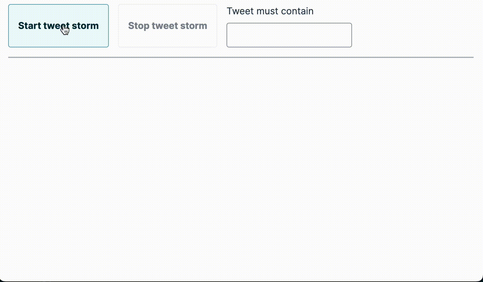 Demo of logically-OR'ed subscription filter