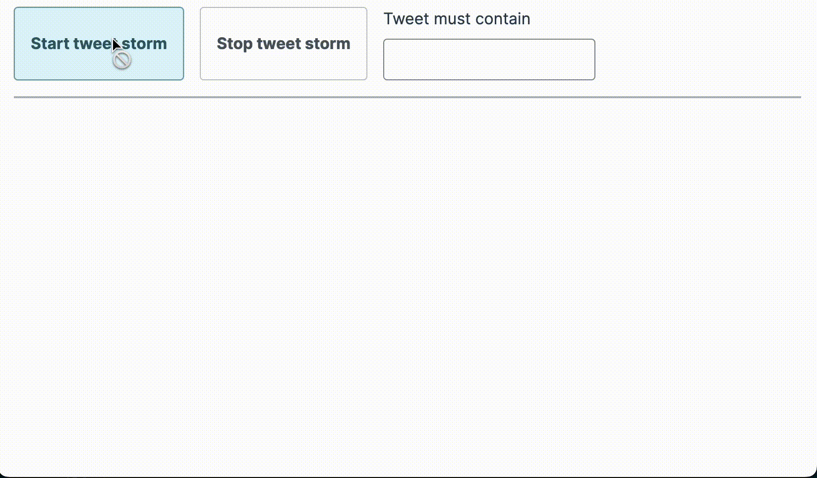 Demo of logically-AND'ed subscription filter