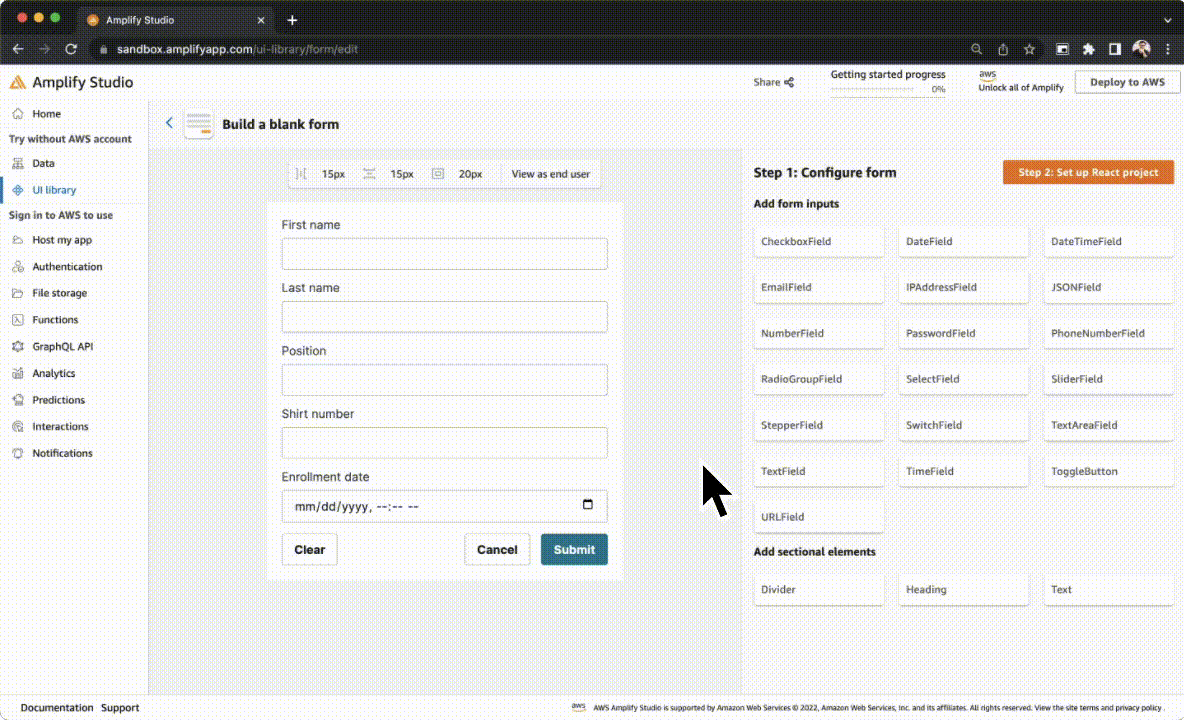 Demo video on drag and drop to change layout
