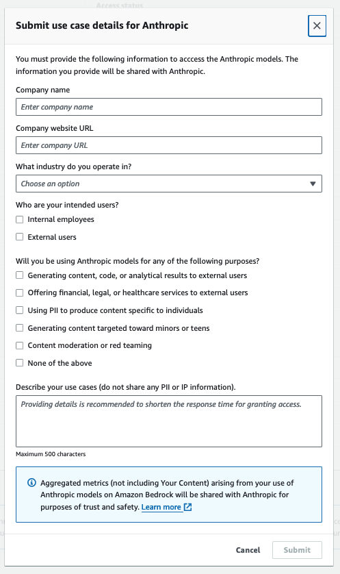 submit anthropic use case