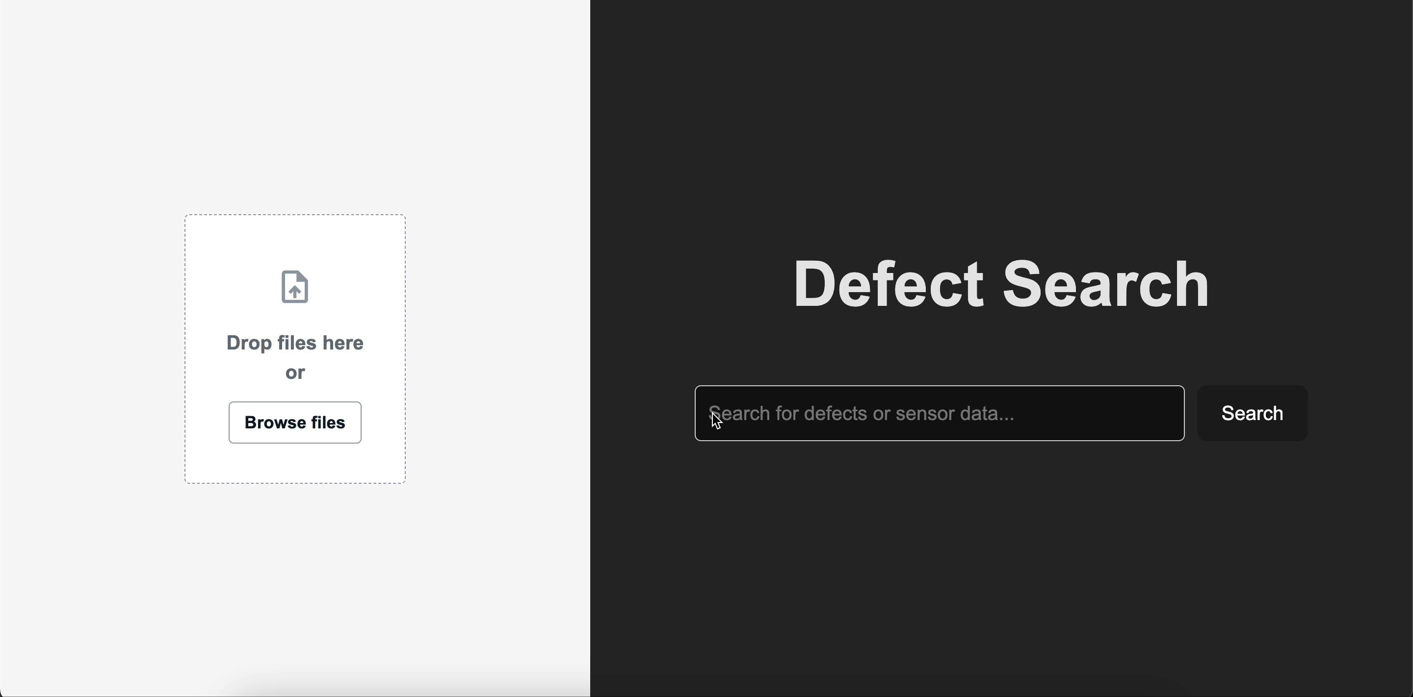 Query search engine for price of defects.