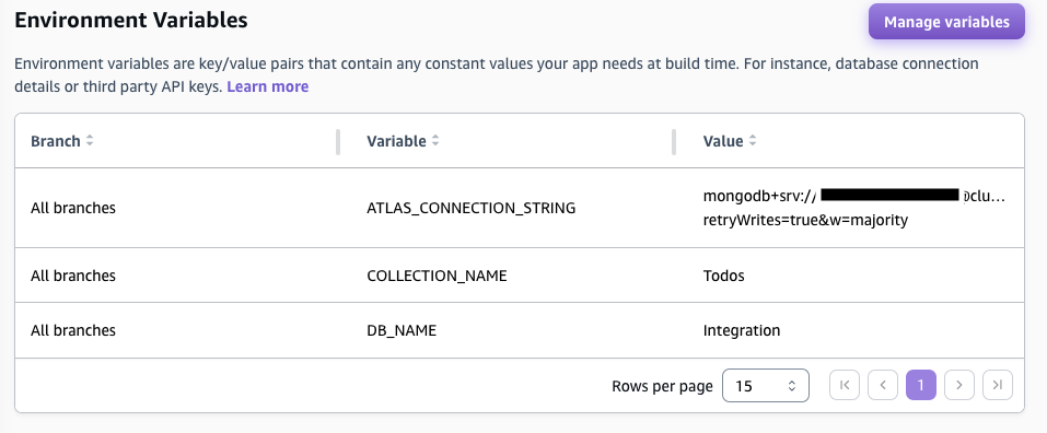 Amplify Tanstack Optimistic UI - Environment Variables