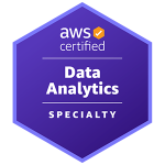 data analytics specialty badge