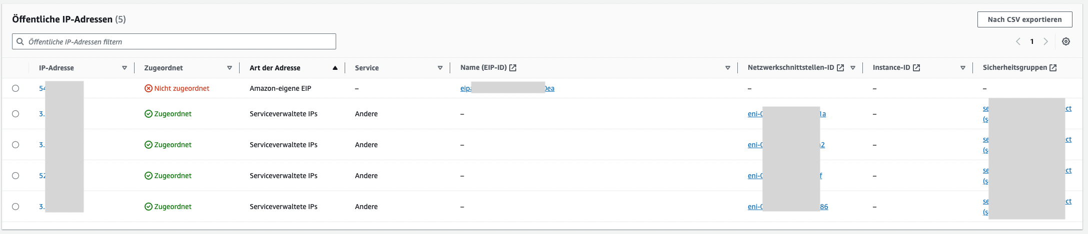 Public IP Insights - Details