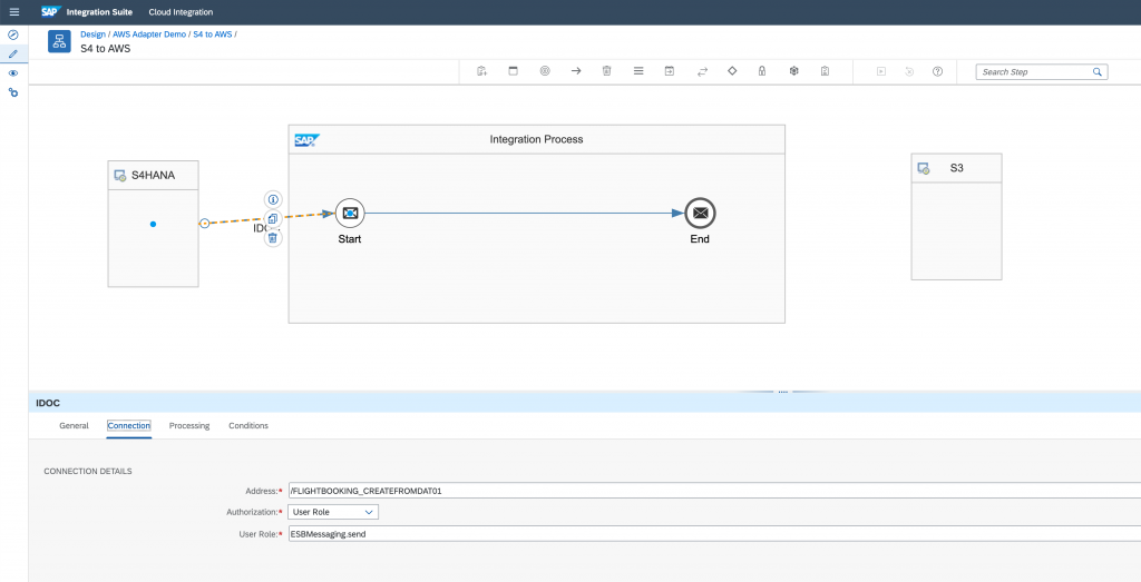 SAP Integration Suite - Design Integration Flow - Sender