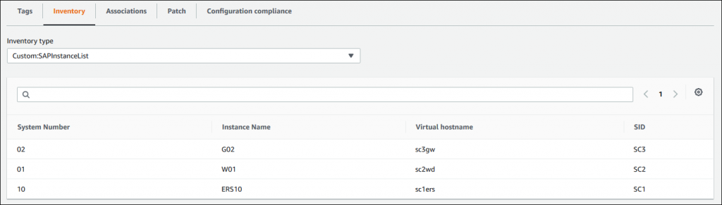 Systems Manager inventory exmaple