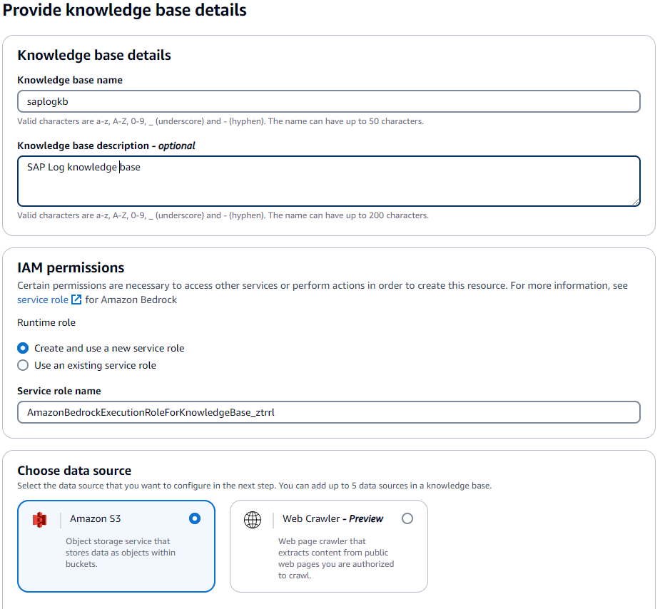 Figure 40 - Add S3 as the data source
