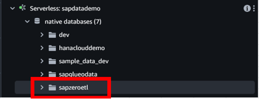 図11. Redshift serverlessデータベースが作成されました