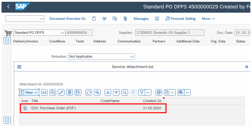 図10: ME22NによるPDF添付