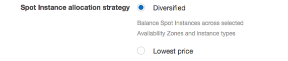 ECS Spot Allocation Strategies