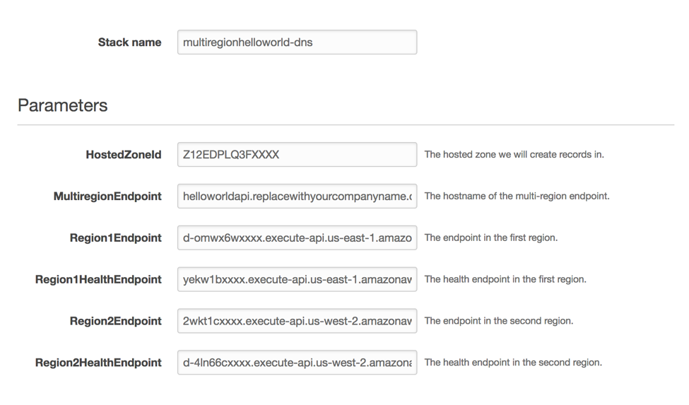 Serverless multi region Route 53 health check
