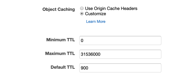 Image of TTL options