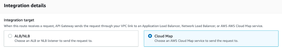 Private integration configuration Private integration configuration
