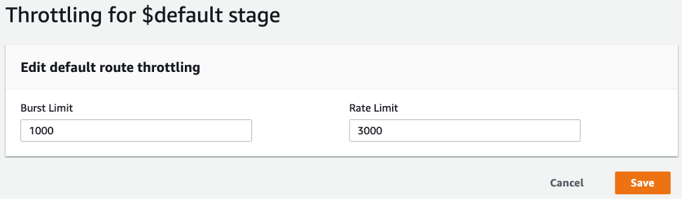Stage level throttling Stage level throttling