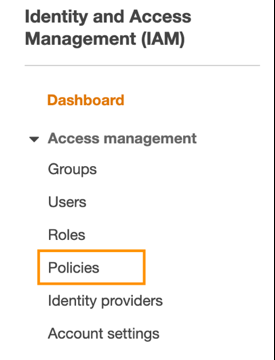 IAM policies