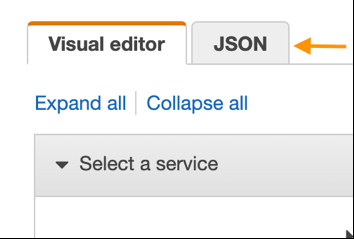 JSON tab
