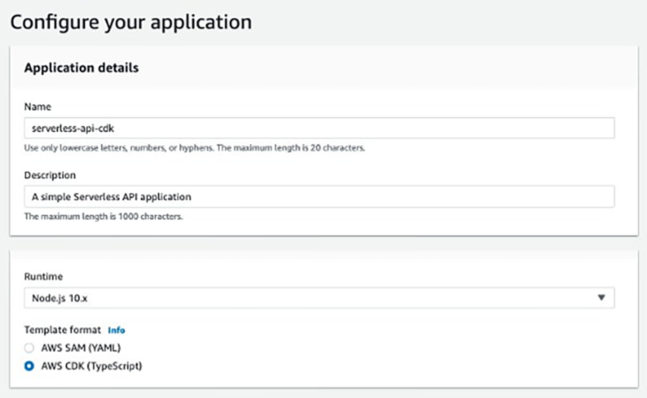 Using CDK with serverless