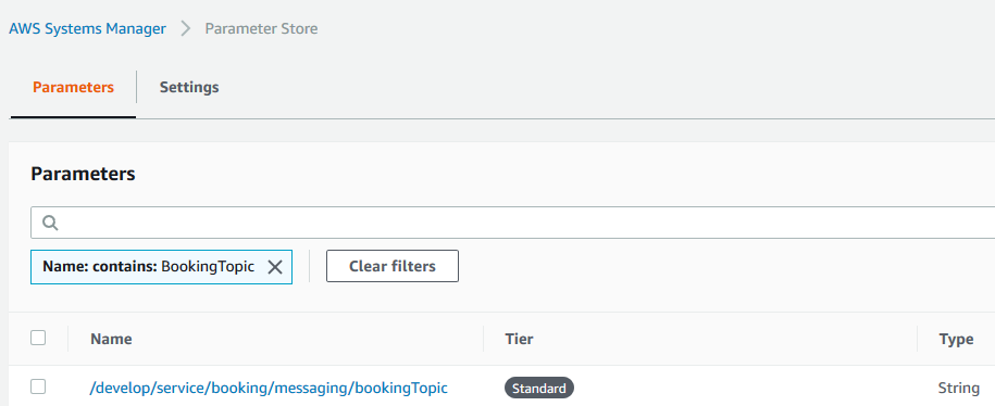 Finding Systems Manager Parameter Store values