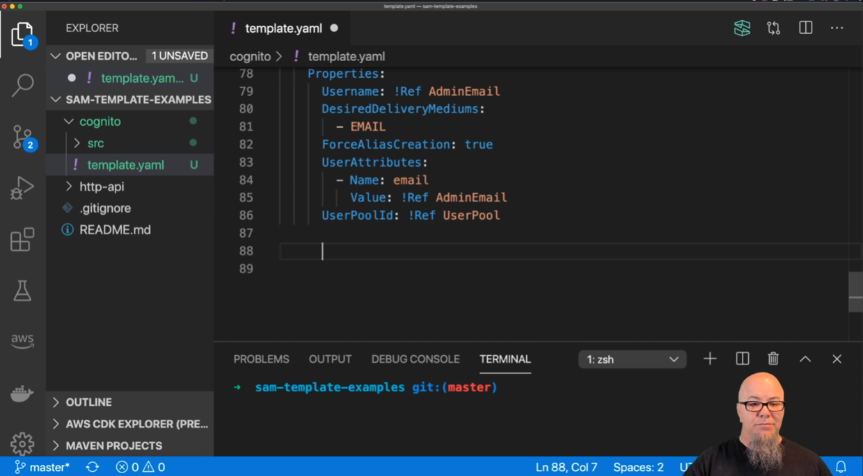 Building an Amazon Cognito authentication provider