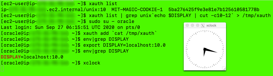sample output success