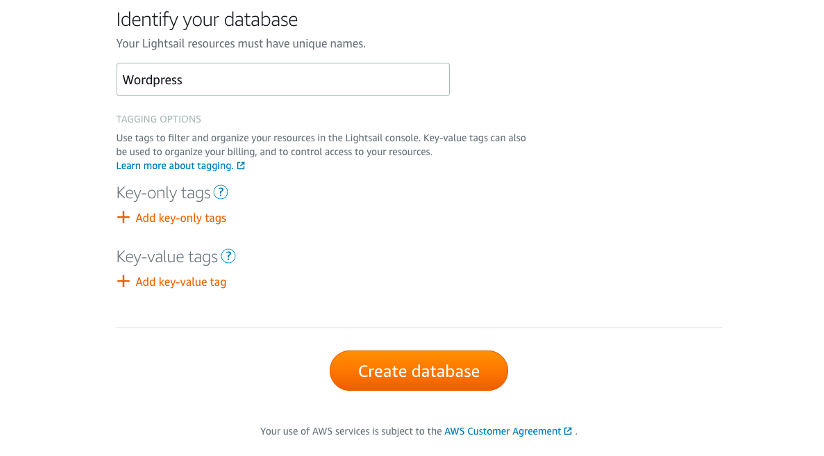 final steps for database 