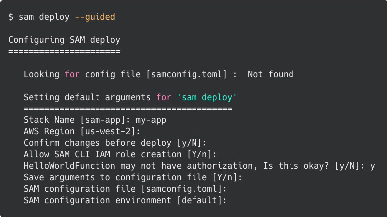 Guided SAM deployment