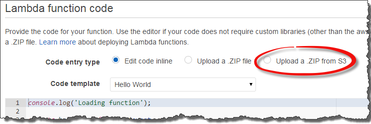 Lambda Deployment From S3 Bucket