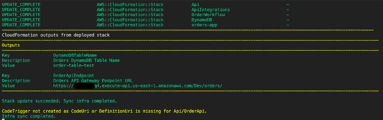 SAM sync infrastructure update