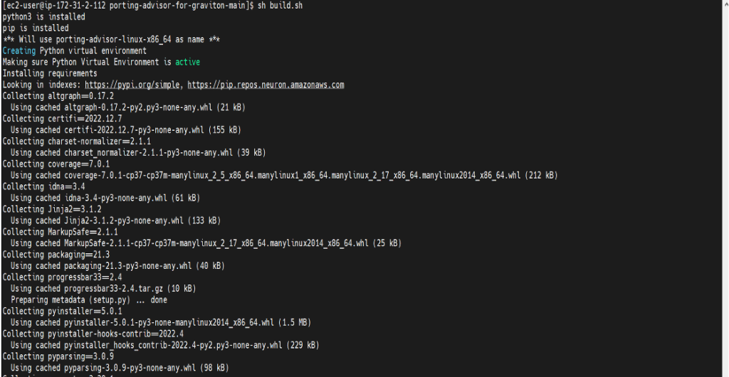 Using shell script to build on Linux or macOS