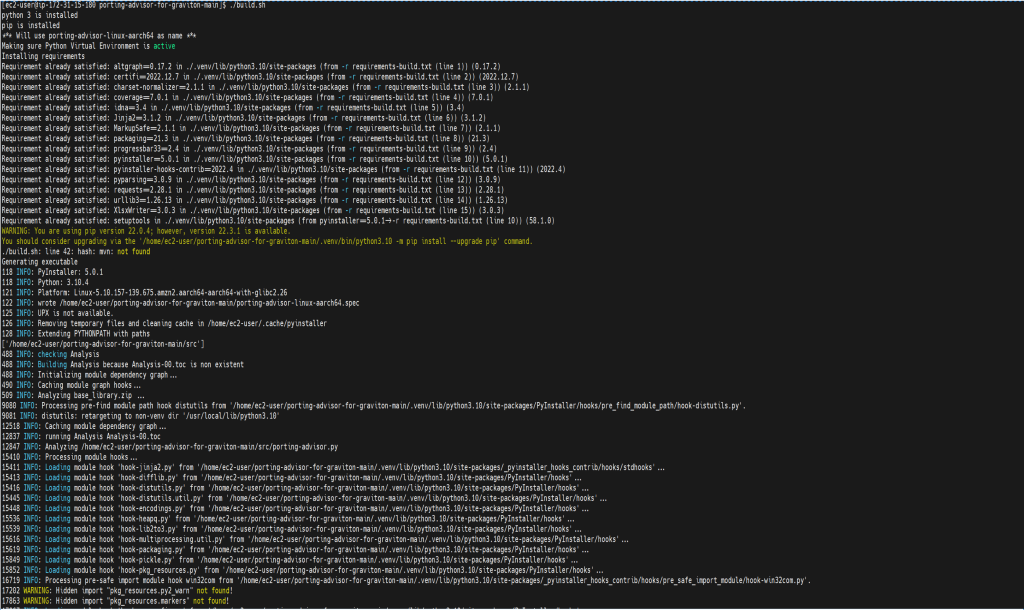 Building Porting Advisor binaries 