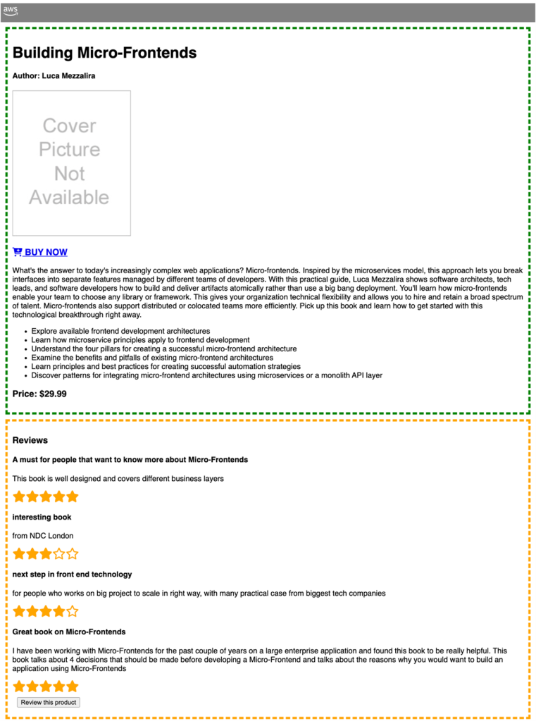 Building micro-frontends