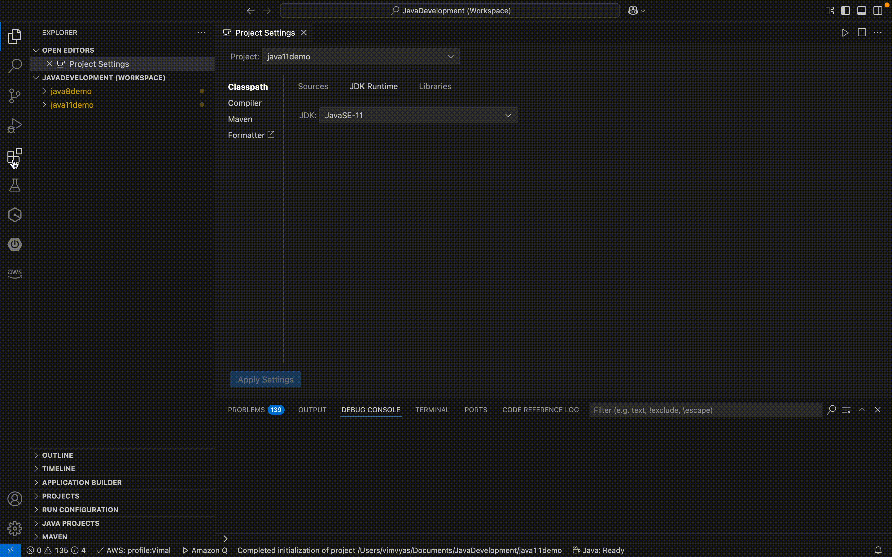 In VS Code Extensions, install “Maven for Java”