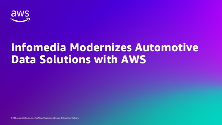 Infomedia Modernizes Automotive Data Solutions with AWS