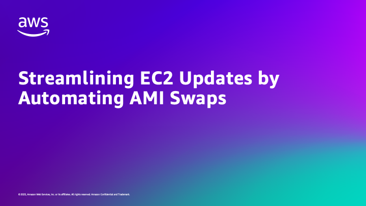 Streamlining EC2 Updates by Automating AMI Swaps