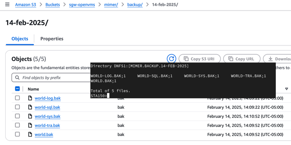 Amazon S3 bucket via NFS share