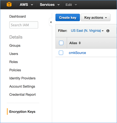Screenshot showing cmkSource