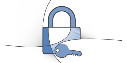 Image of lock and key