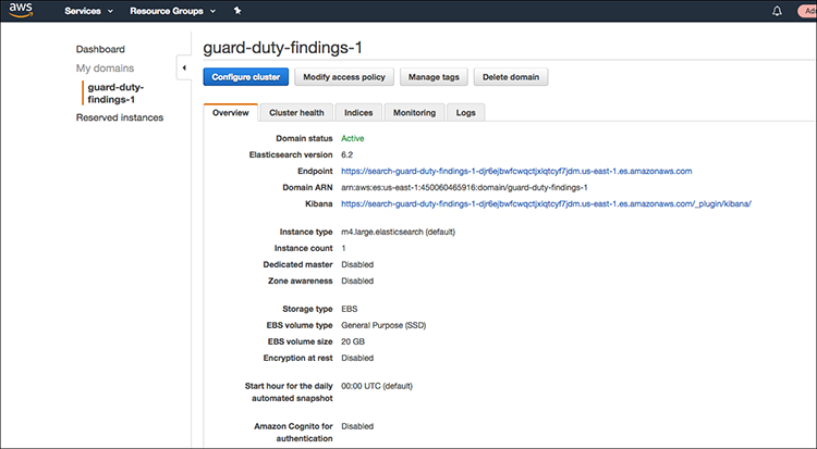 Figure 6: The "Configure cluster" button
