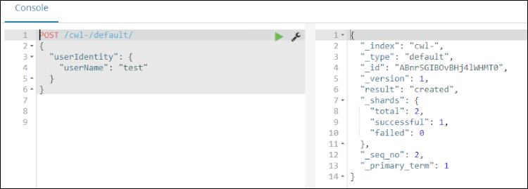 Figure 5: Select the "Play" button