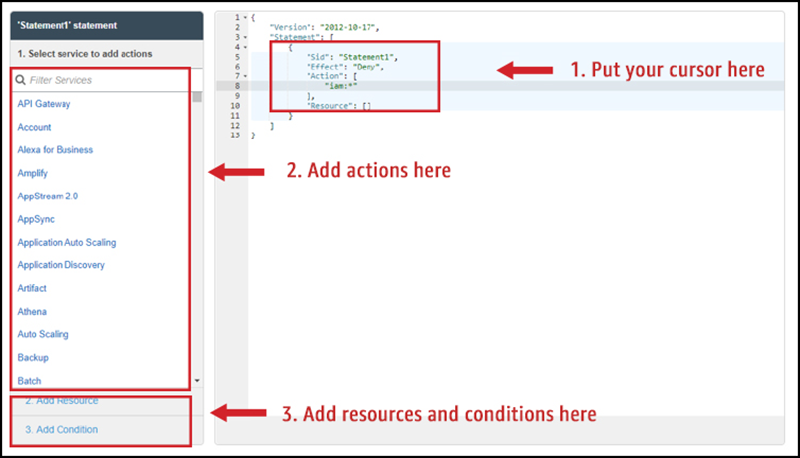 Figure 5: SCP editor tool